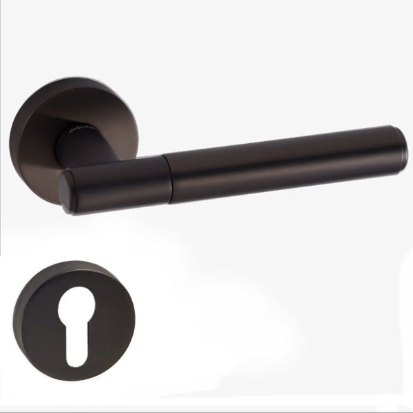 DOĞANLAR SORE ANTRASİT ROZETLİ KAPI KOLU TAKIM