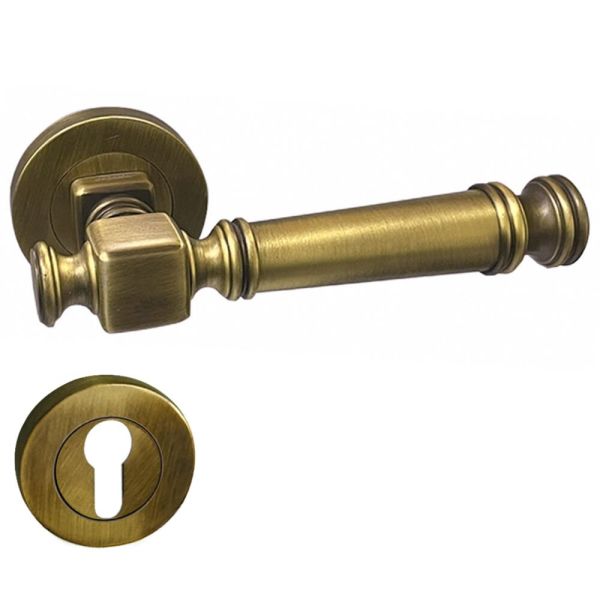 DOĞANLAR KONSEPT DRAGON OLİFKA MAT VERNİK ROZETLİ KAPI KOLU TAKIM