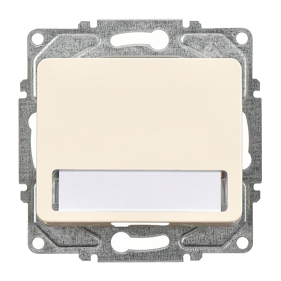 Günsan Fantasy Krem Fantasy Işıklı Etiketli Zil Butonu 12V