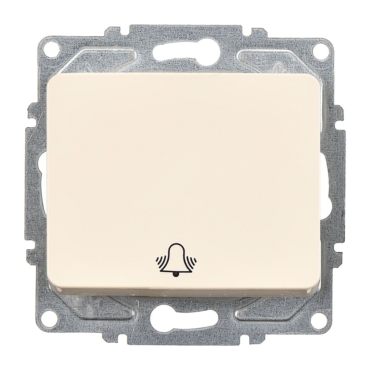 Günsan Fantasy Krem Klipsli Zil Butonu