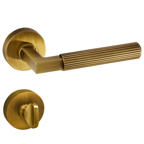 DOĞANLAR LT OLİFKA MAT VERNİK ROZETLİ KAPI KOLU TAKIM