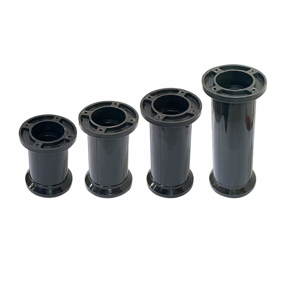 LETTO 12 CM PLS.VİDALI AYAK SİYAH