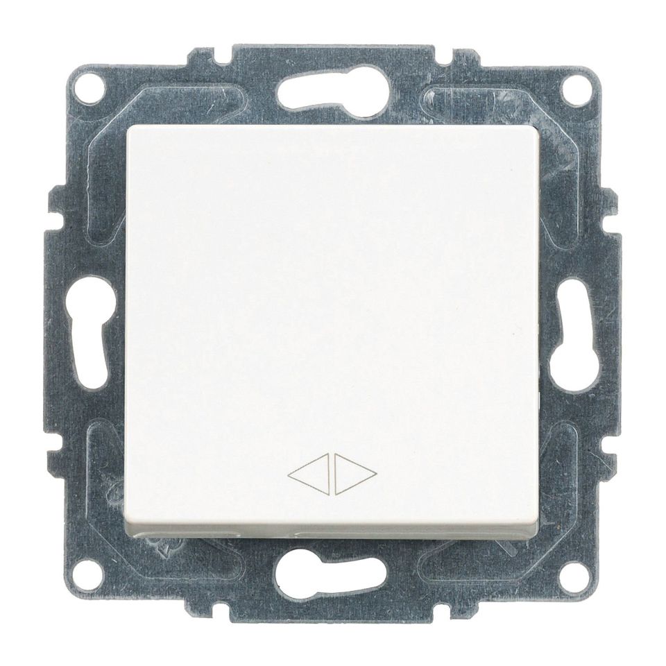 Günsan Eqona Beyaz Klipsli Permütatör Ara Vavien Anahtar - 10AX 250V