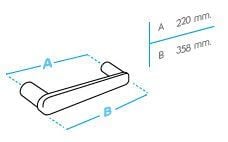 Doğanlar Pirinç Kaftan Çekme Kapı Kolu Saten Albirifin