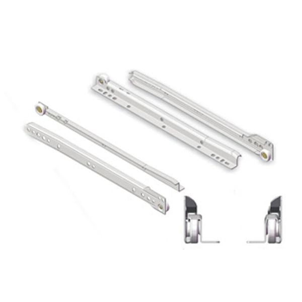 Klasik Kızaklı Dolap Çekmece Rayı Beyaz 30 Cm (VİDA DAHİL DEĞİL)