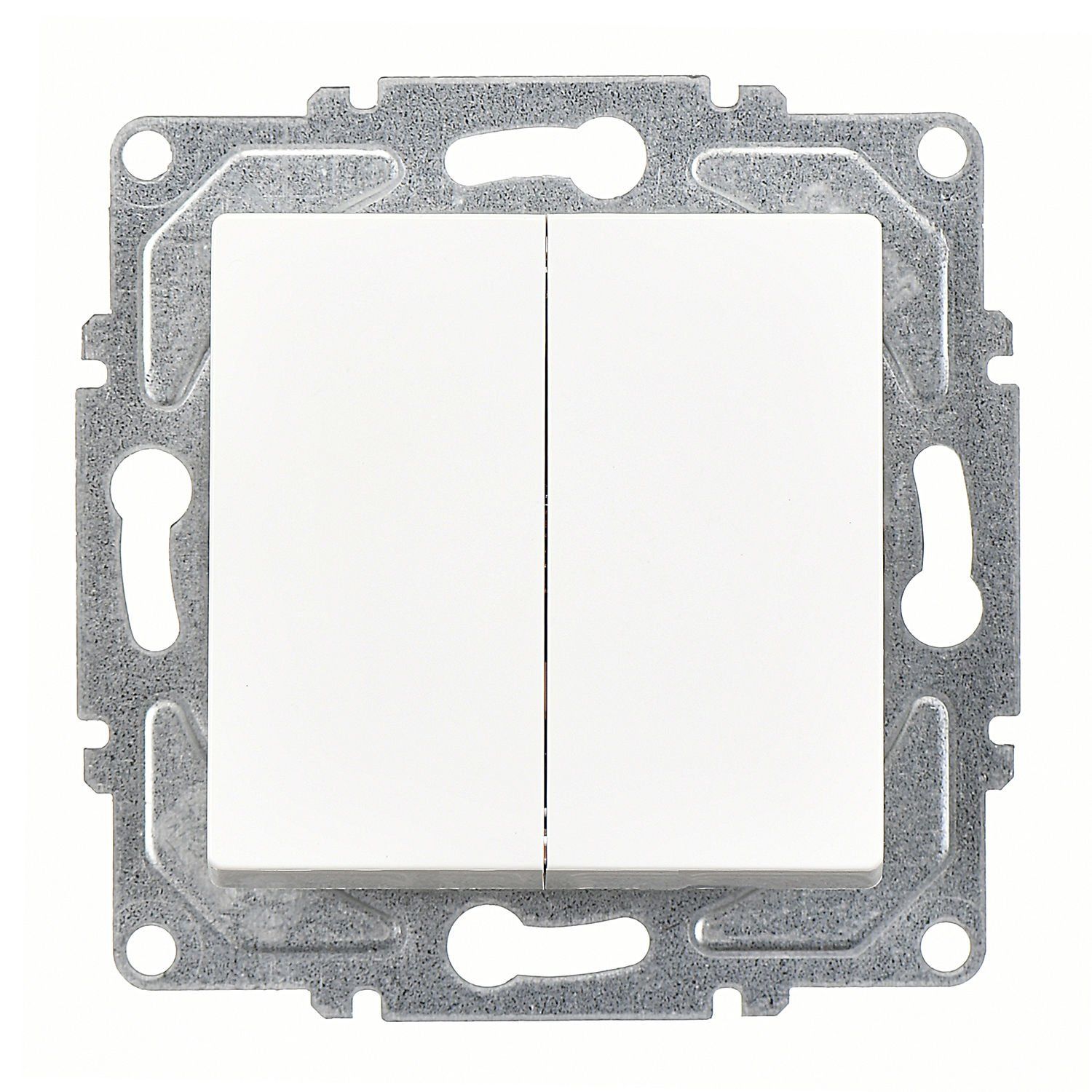 Günsan Eqona Beyaz Klipsli Komütatör 10AX 250V