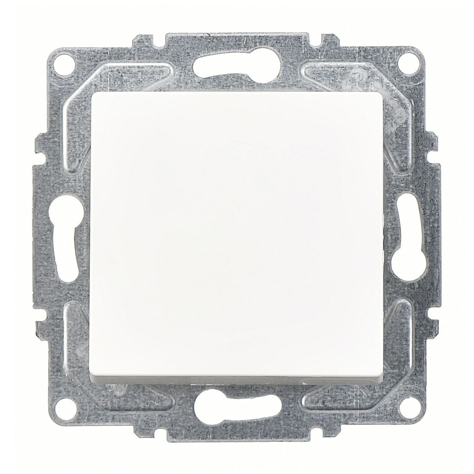 Günsan Eqona Beyaz Klipsli Anahtar 10AX 250V