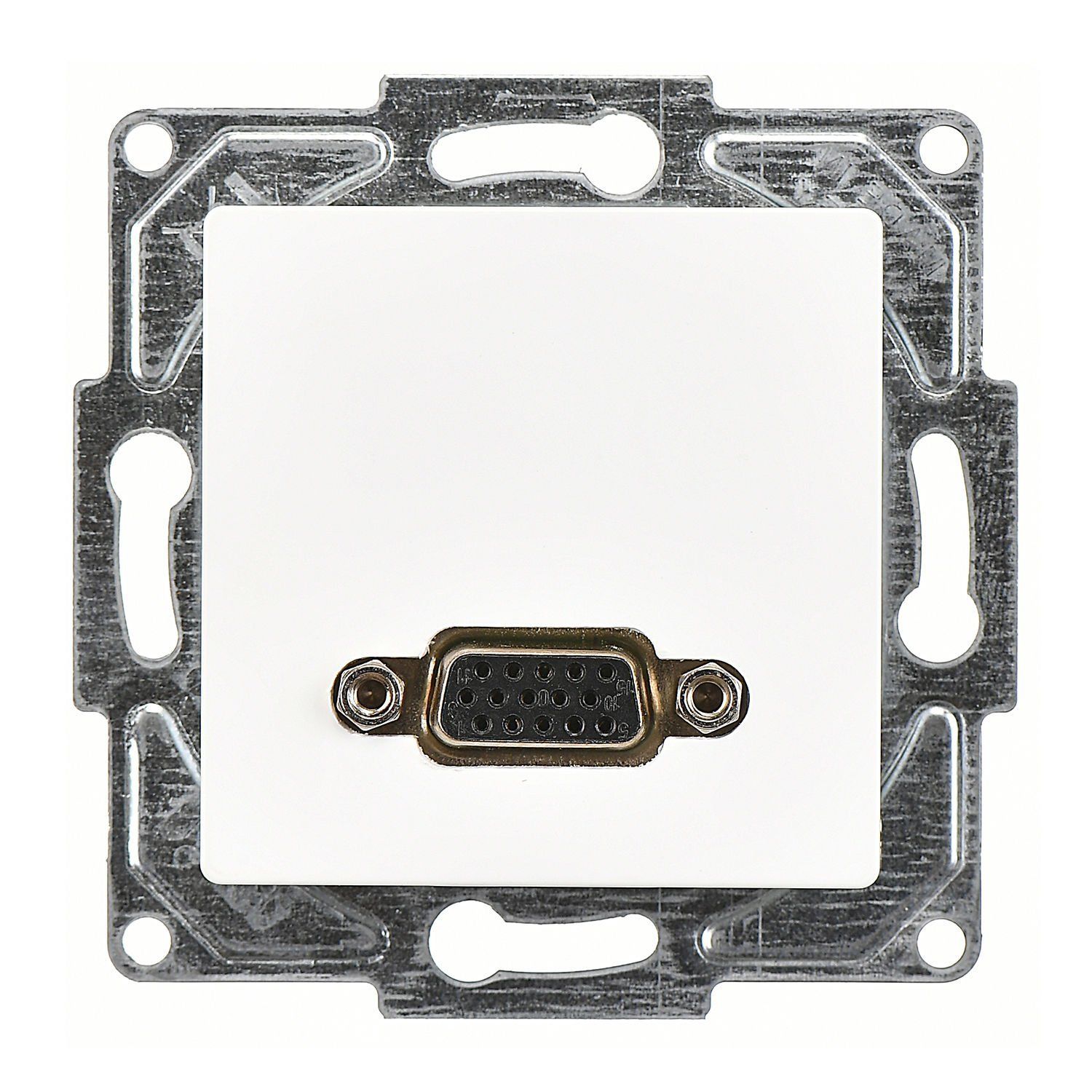 Günsan Eqona Beyaz Vidalı VGA Prizi