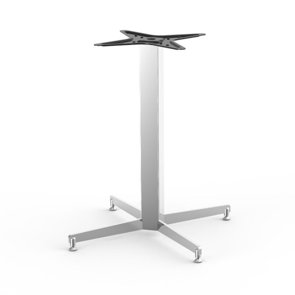 Merkez Ayağı 70x70 mm Krom Kare Orta