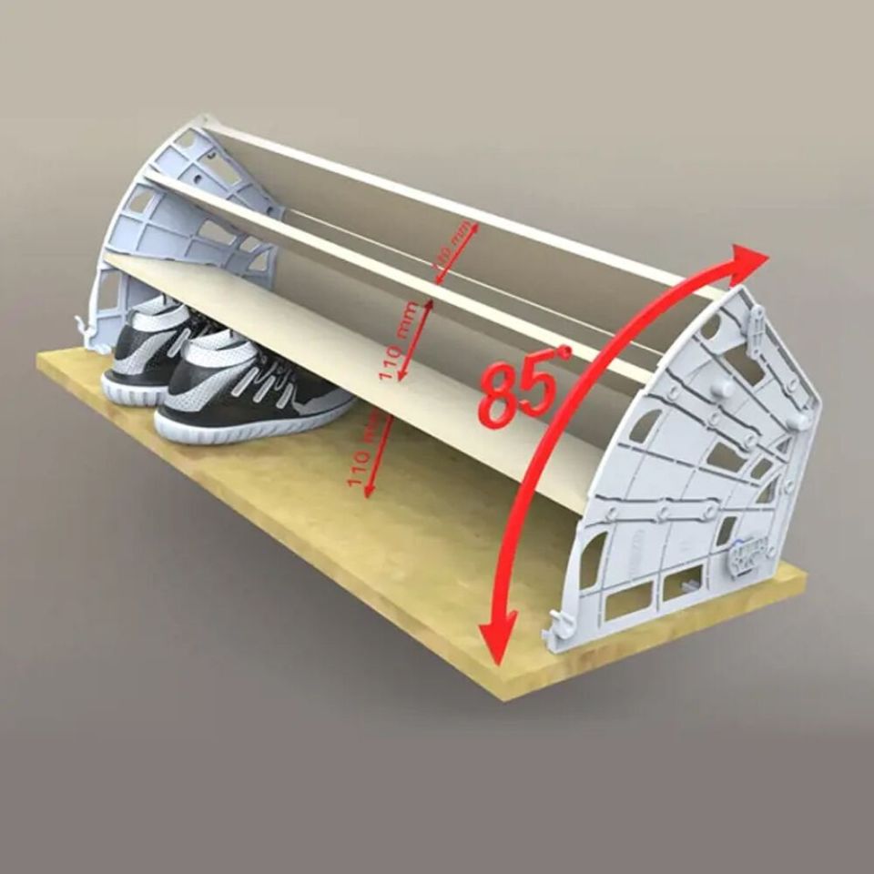 SHOCAB ÜÇLÜ AYAKKABILIK BEYAZ