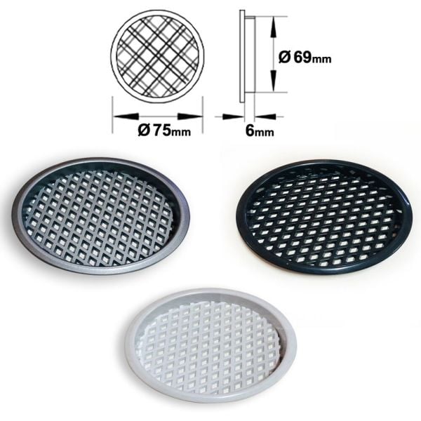 PLASTİK MENFEZ 70 LİK GRİ