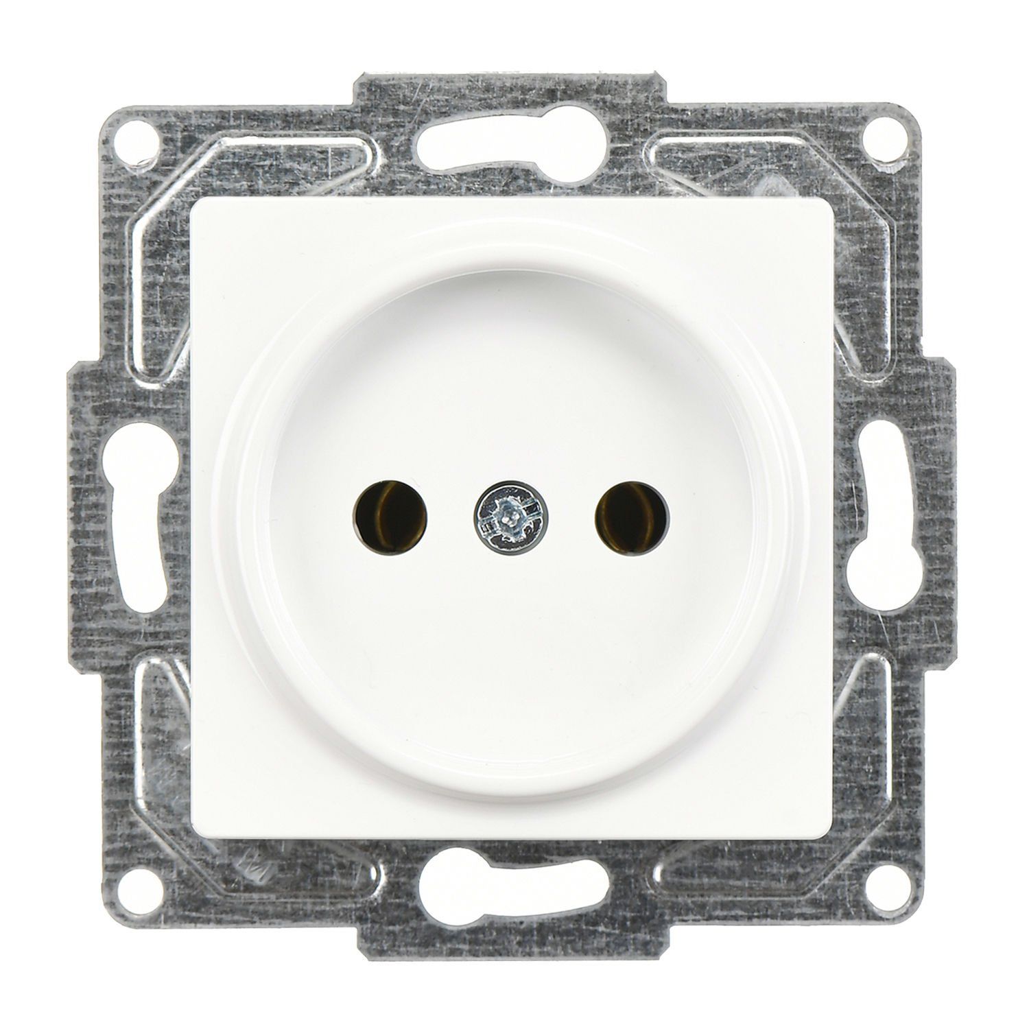 Günsan Eqona Beyaz Priz - Vidalı