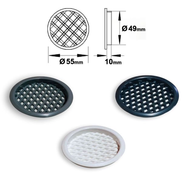 PLASTİK MENFEZ 50 LİK BEYAZ