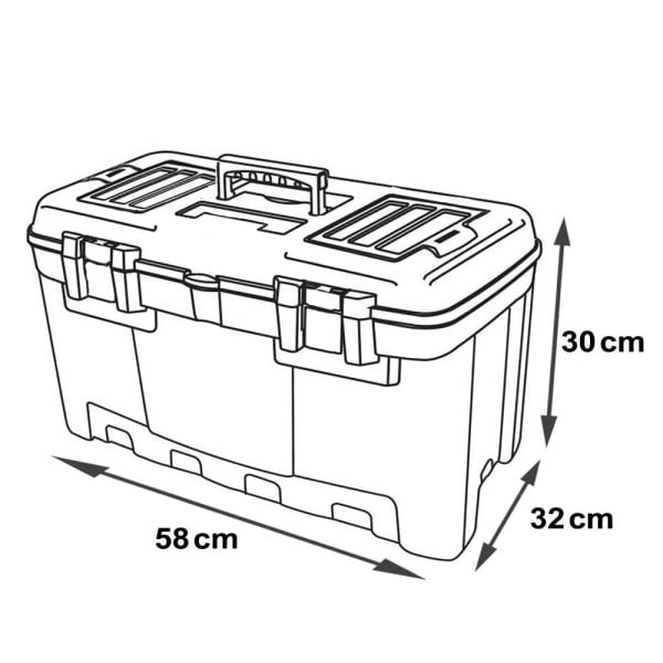 CRAFT PLASTİK KİLİTLİ TAKIM ÇANTASI 22