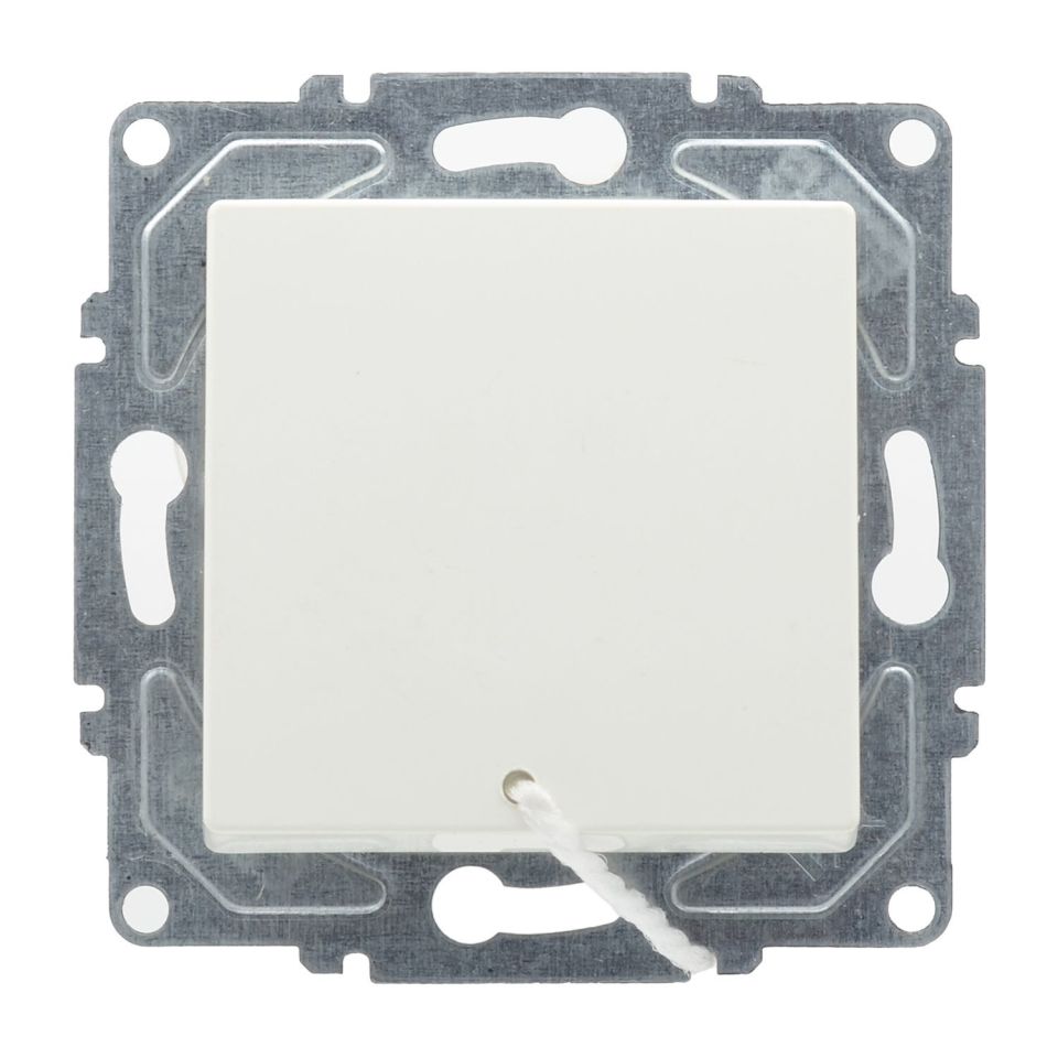 Günsan Eqona Beyaz Vidalı İpli Acil Uyarı Anahtarı - 10AX 250V