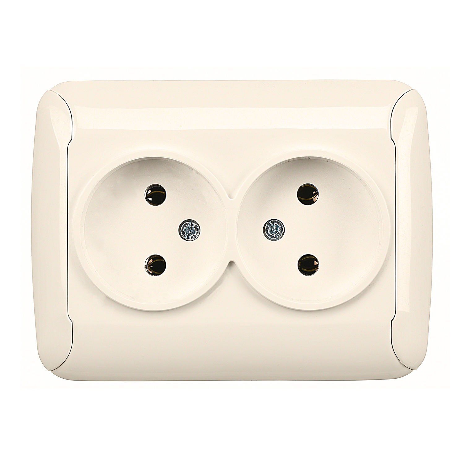 Günsan Fantasy Krem İkili Priz