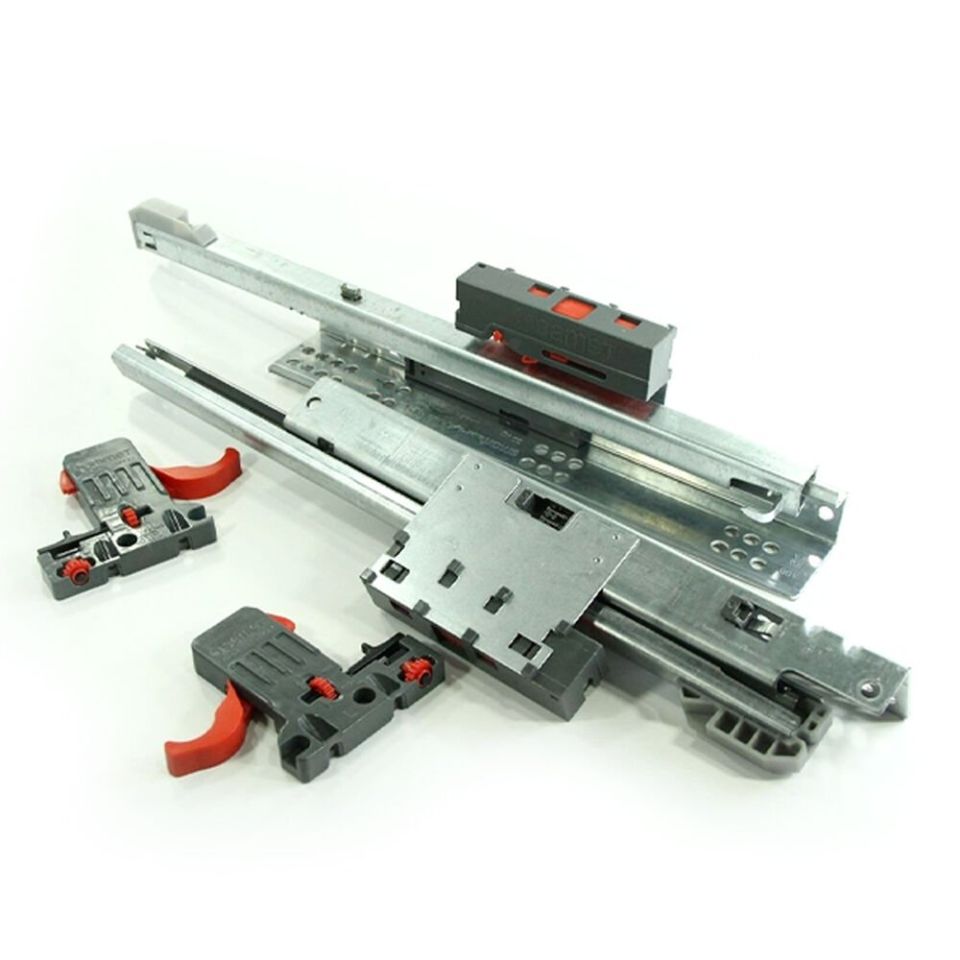 SLİDE PUSH OPEN 25 CM TAM AÇILIM ÇEKMECE RAY MANDAL DAHİL