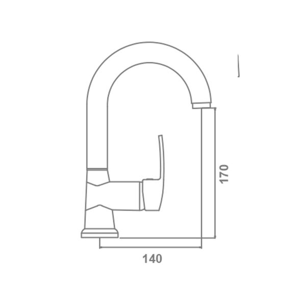KETİ SERİSİ KUĞU LAVABO BATARYASI