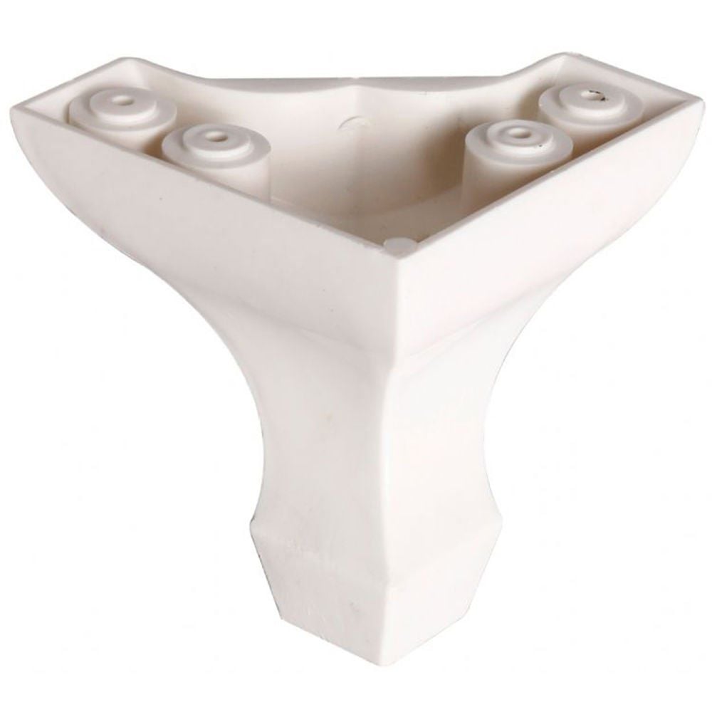 Lükens Ayak 8 Cm Beyaz