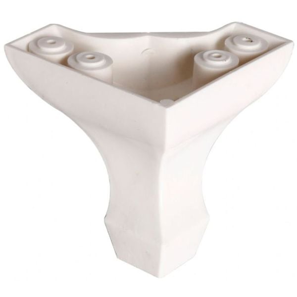 Lükens Ayak 8 Cm Beyaz