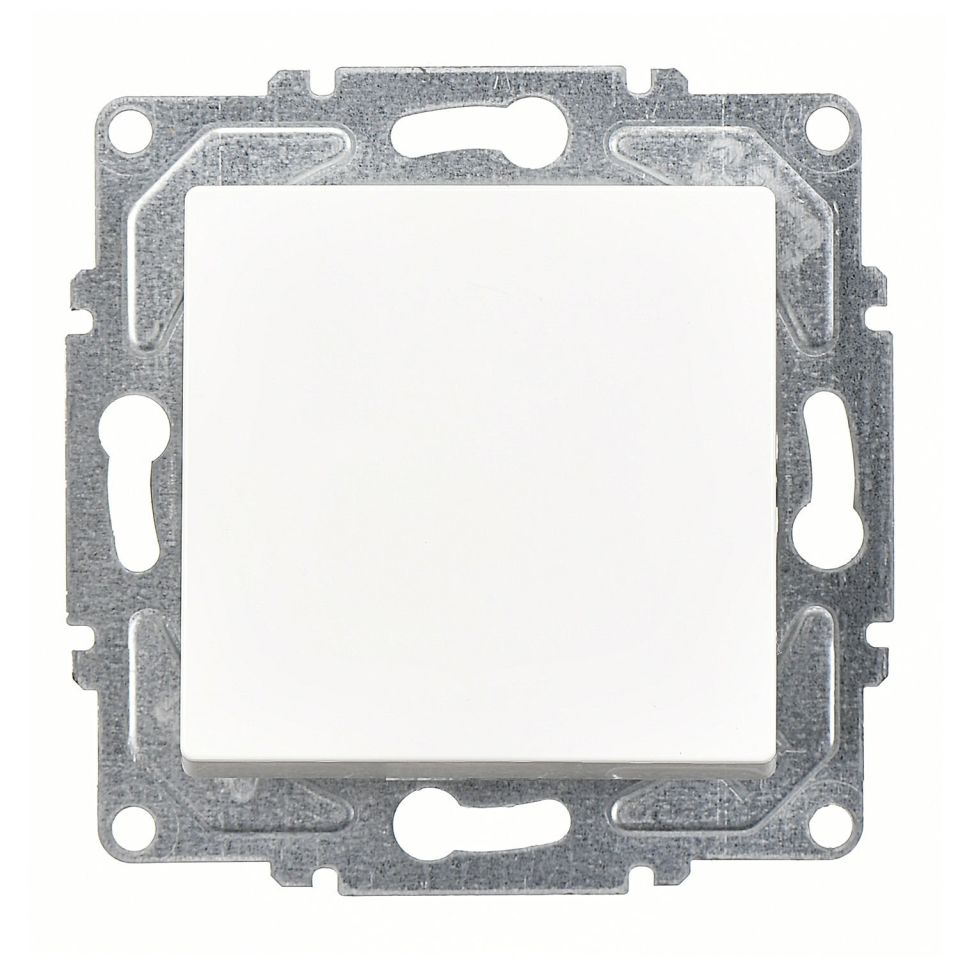 Günsan Eqona Beyaz Vidalı Anahtar - 10AX 250V