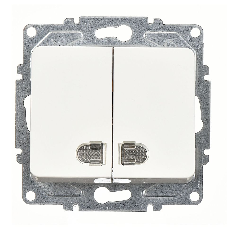 Günsan Fantasy Beyaz Fantasy Işıklı Komütatör