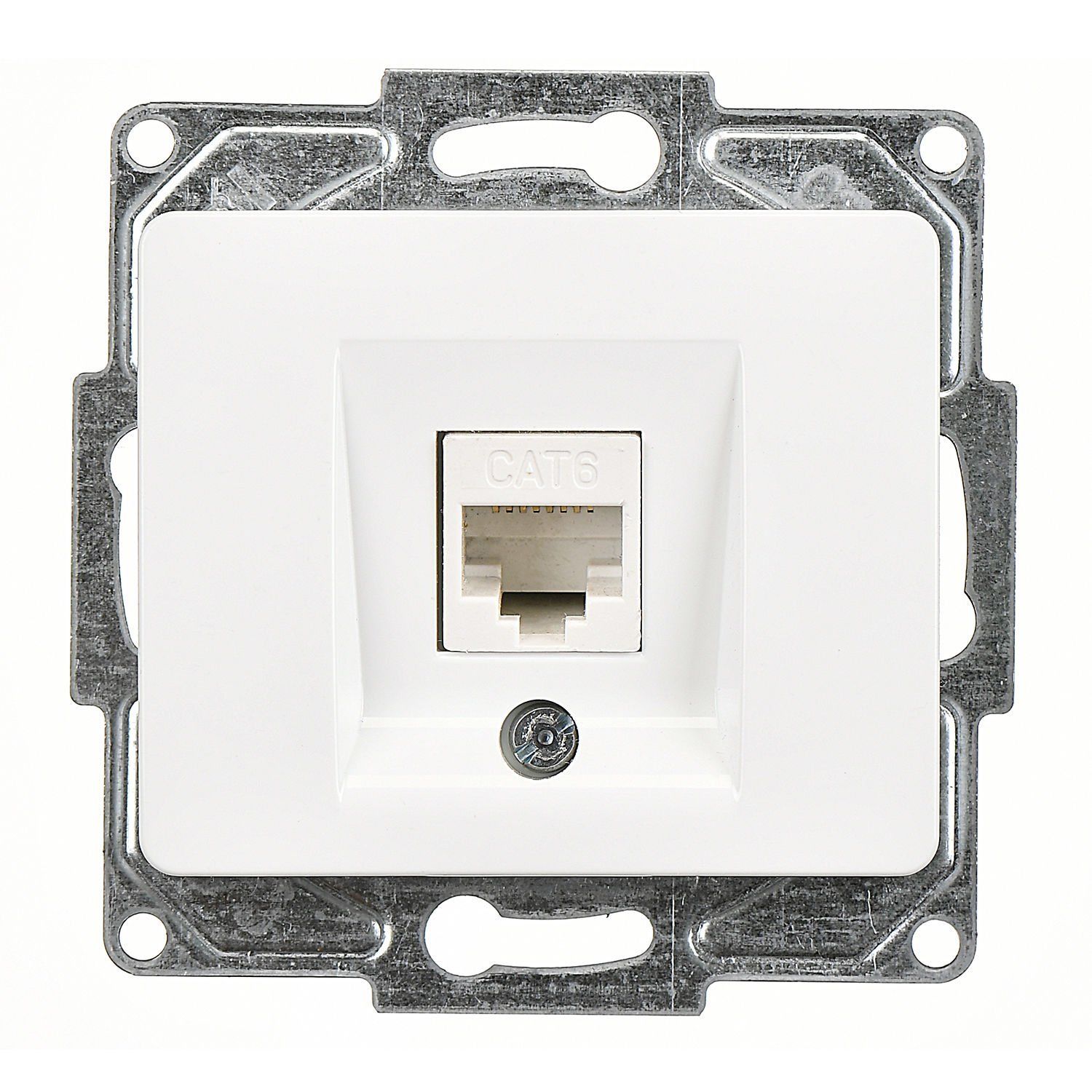 Günsan Fantasy Beyaz Tekli Data Prizi (RJ45 Cat6)