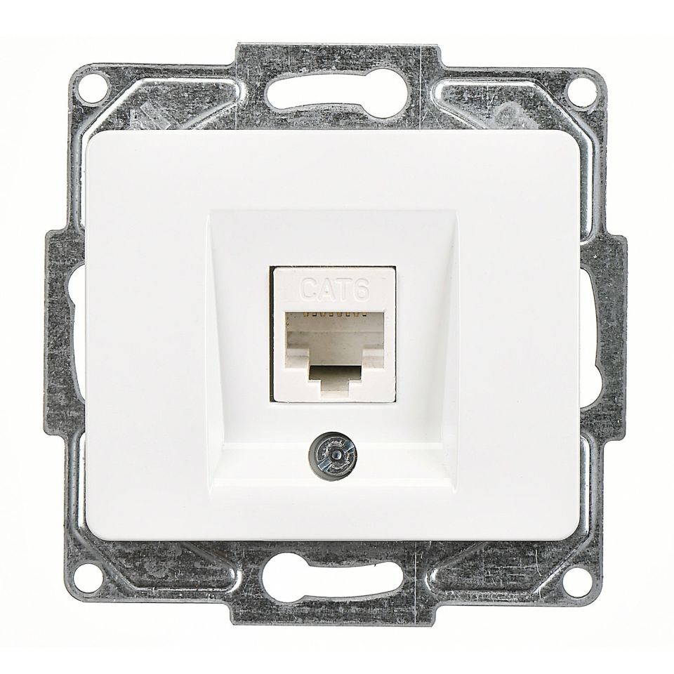 Günsan Fantasy Beyaz Tekli Data Prizi (RJ45 Cat6)