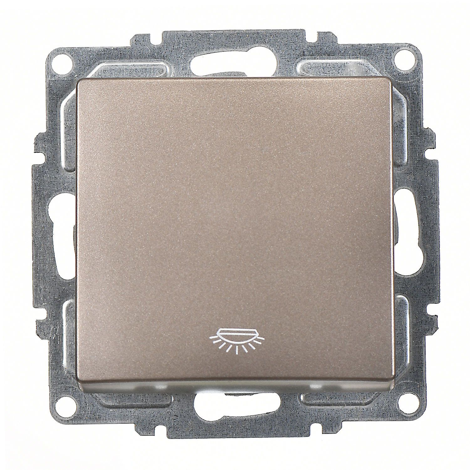 Günsan Visage Mocha Klipsli Liht Anahtar - 10AX 250V