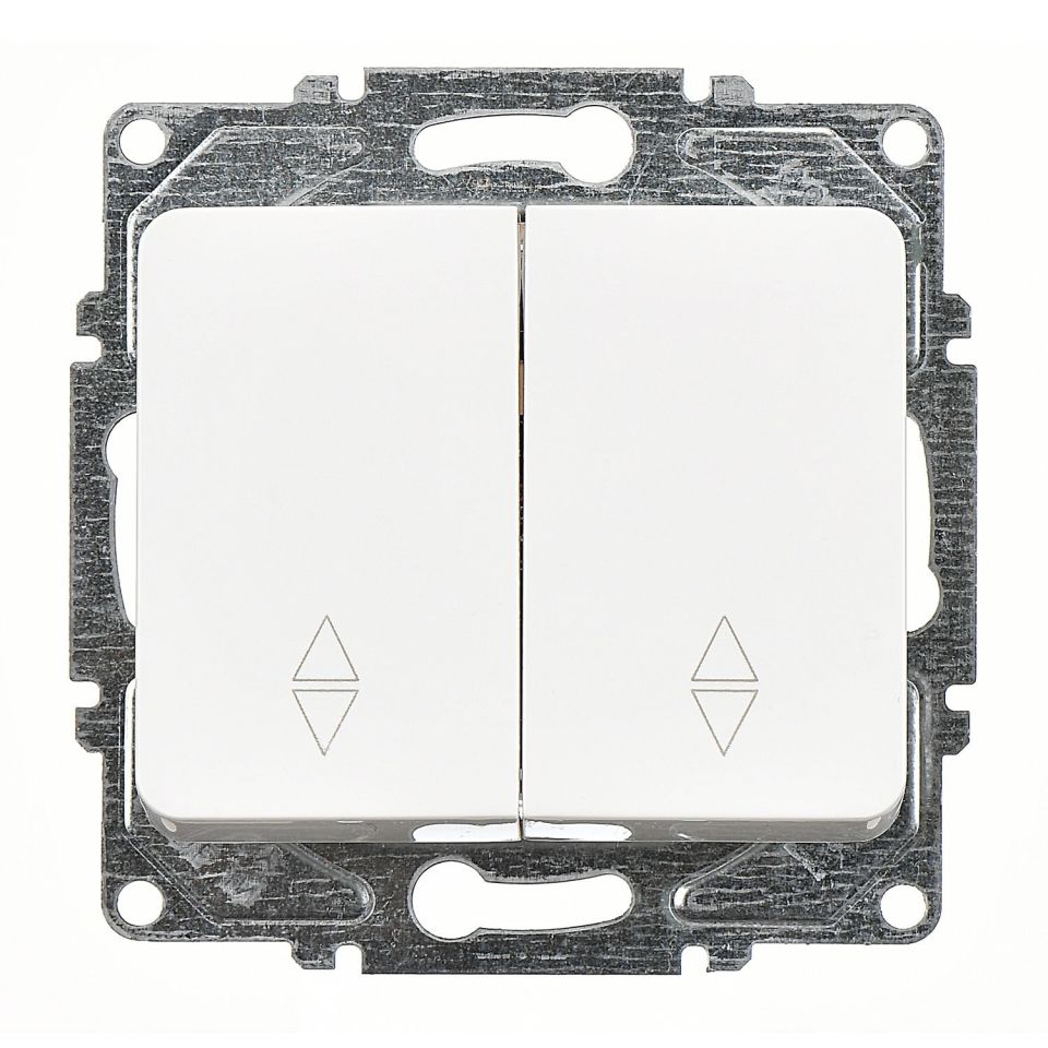 Günsan Fantasy Beyaz Vidalı Komütatör Vavien Anahtar