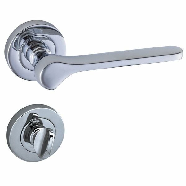 DOĞANLAR ANKA KROM ROZETLİ KAPI KOLU