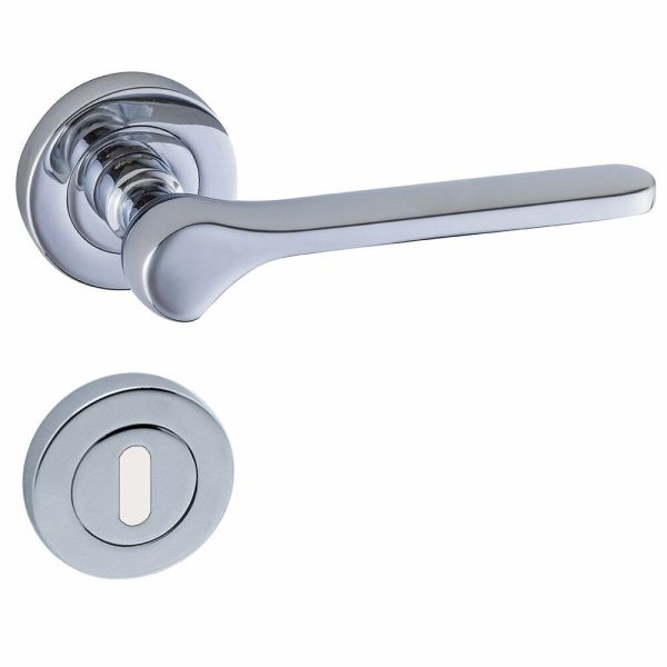 DOĞANLAR ANKA KROM ROZETLİ KAPI KOLU