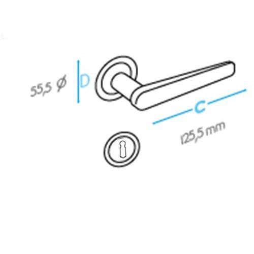 DOĞANLAR FULYA SATEN ROZETLİ KAPI KOLU