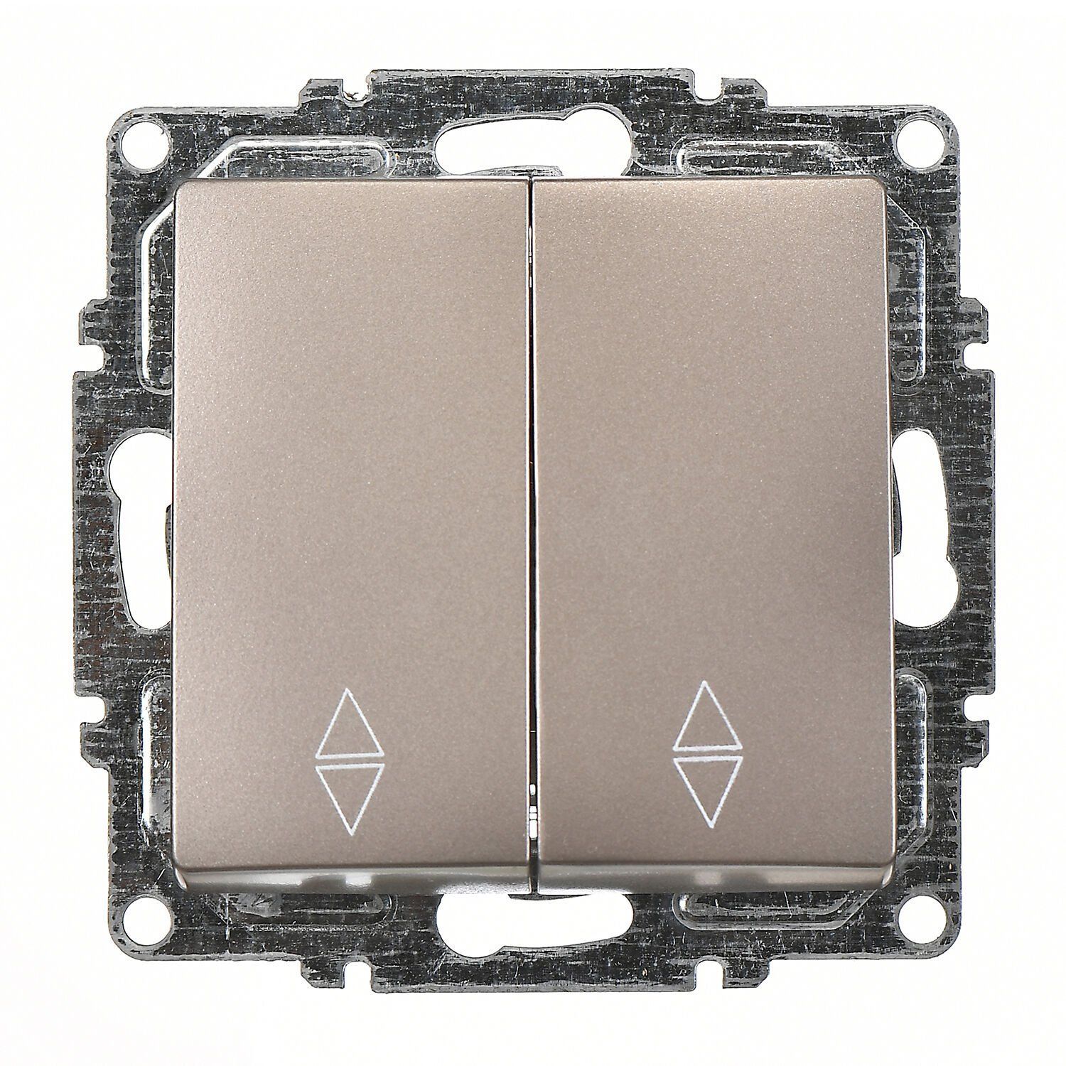 Günsan Visage Mocha Vidalı Komütatör Vavien Anahtar - 10AX 250V