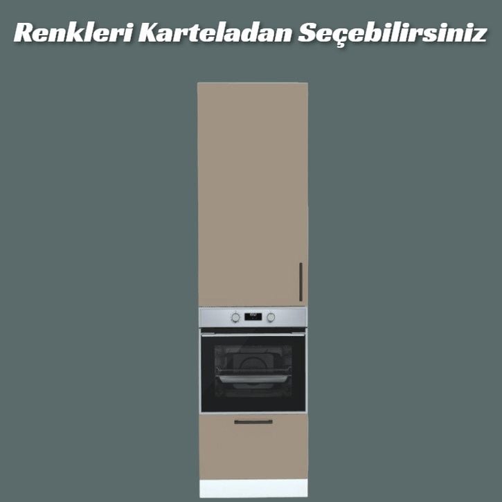 Mutfak Tam Boy Ankastre Modülü Alt Tek Çekmeceli