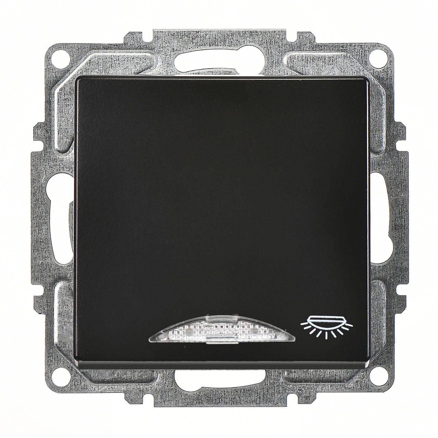 Günsan Visage Metalik Siyah Klipsli Işıklı Liht