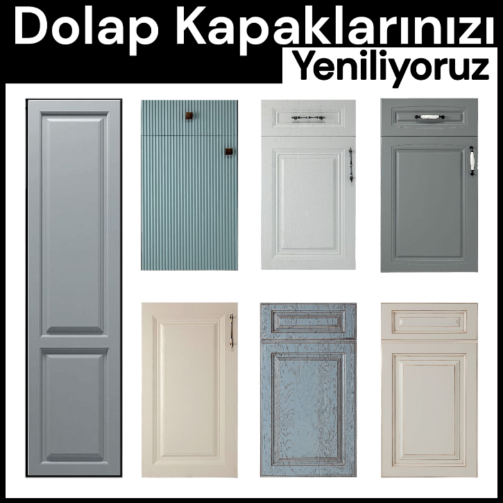 Mutfak Dolabı Kapak Yenileme Mebran Decofoil Pet Yüzey Kapak