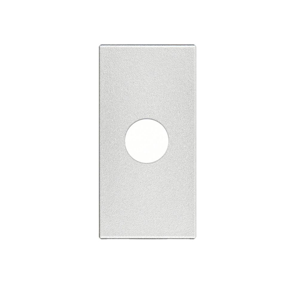 Günsan Domino Kapak Kablo Çıkış Kapağı 1M Gümüş