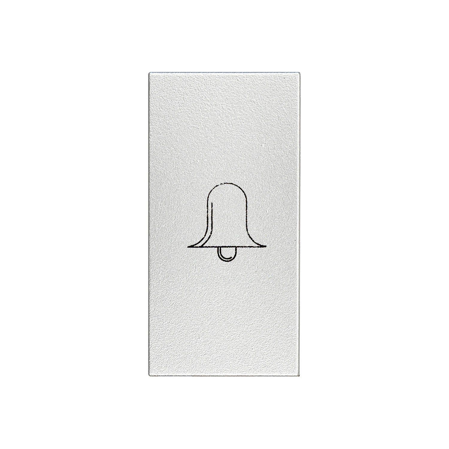 Günsan Domino Kapak Zil Butonu 1M Gümüş