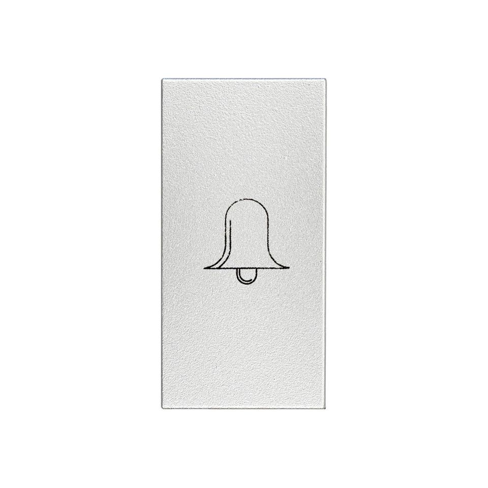 Günsan Domino Kapak Zil Butonu 1M Gümüş