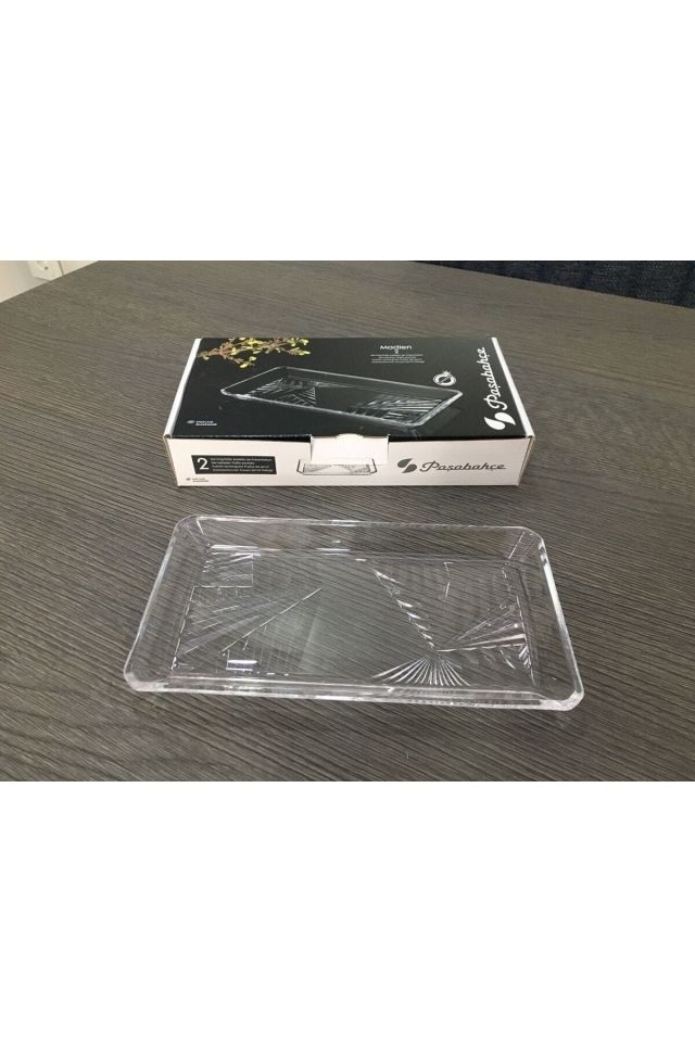 Madlen 2’li Dikdörtgen Küçük Servis Tabağı / 68154