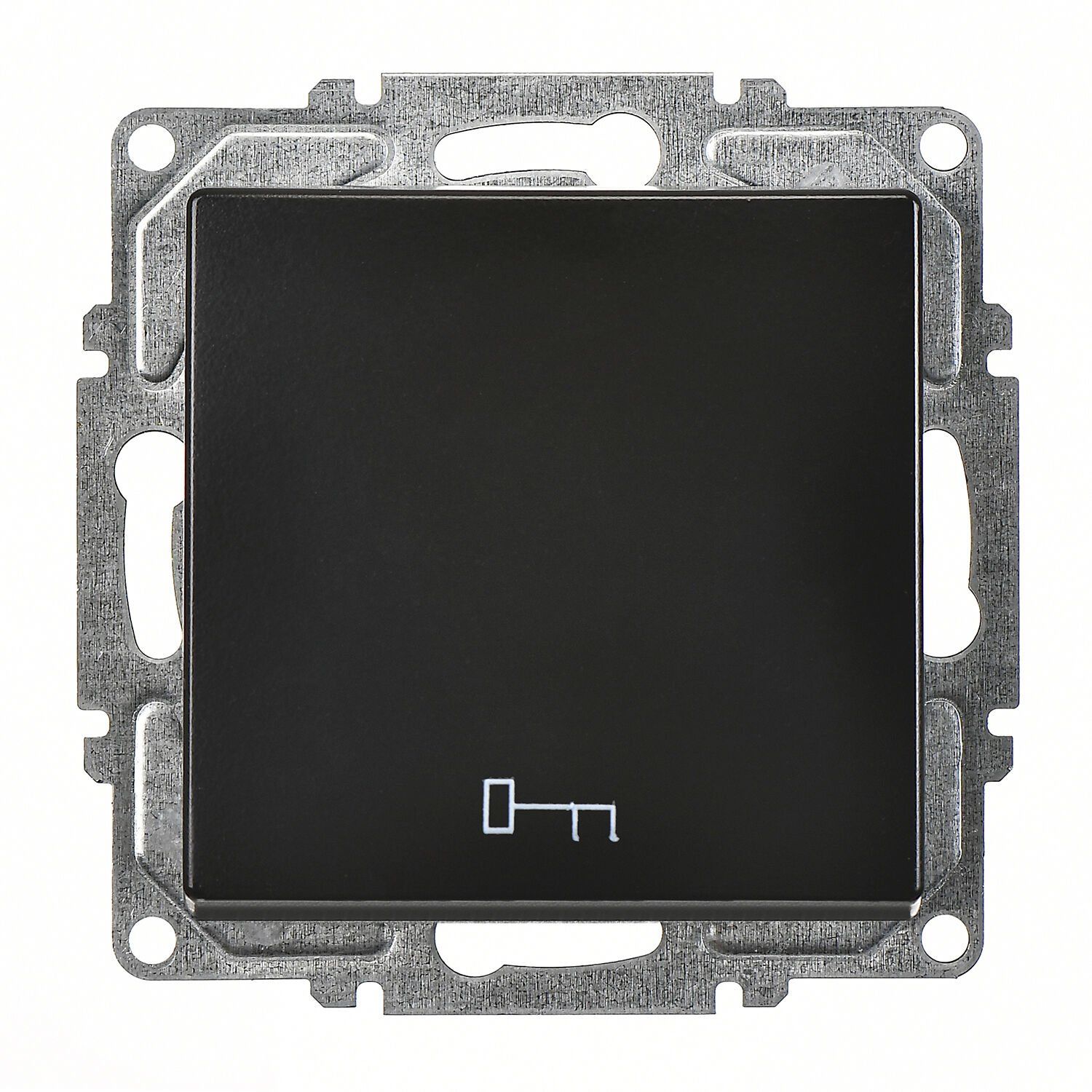 Günsan Visage Metalik Siyah Vidalı Kapı Otomatiği 10AX 250V