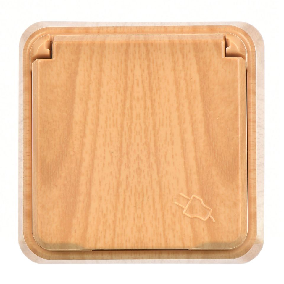 Günsan Fantasy Akçaağaç Kapaklı Topraklı Priz